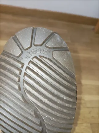 Botas antiguas piel natural