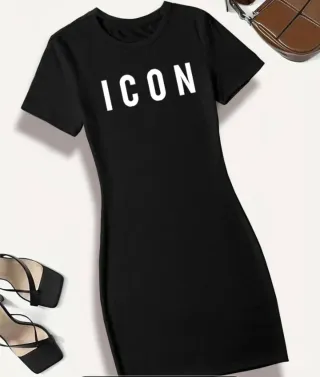 Vestido Negro ICON Talla de s a l
