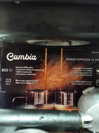 Cafetera Espresso Acero Inoxidable