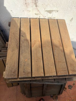 Madera teca de exterior urge venta