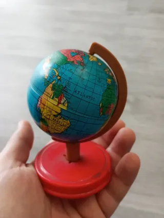 Mappamondo Salvadanaio Vintage