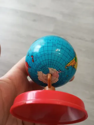 Mappamondo Salvadanaio Vintage