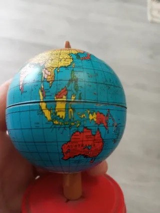 Mappamondo Salvadanaio Vintage