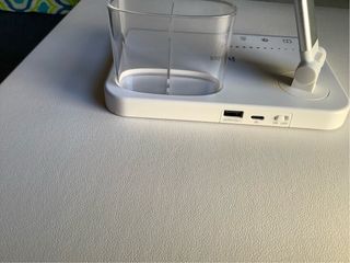 Lámpara Escritorio LED iVict Plata y Blanca