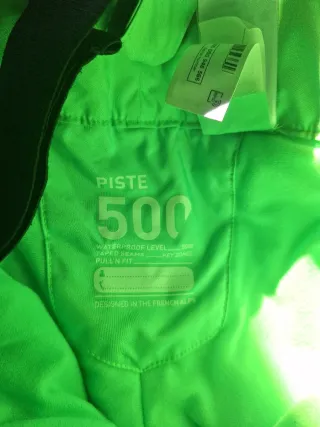 Pantalón de nieve infantil con tirantes