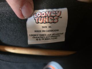 Sudadera Bugs Bunny Primark Negra