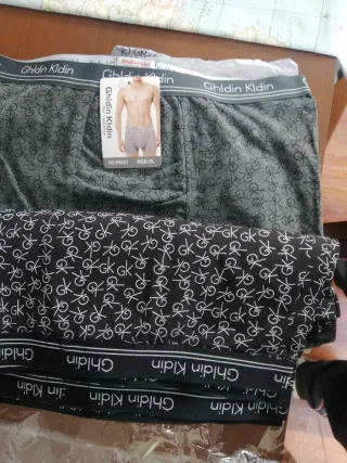 Boxers imitación kalvin klein. Lote de 12unid.8€.