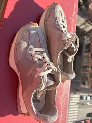 New Balance 327 mujer gris