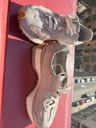 New Balance 327 mujer gris