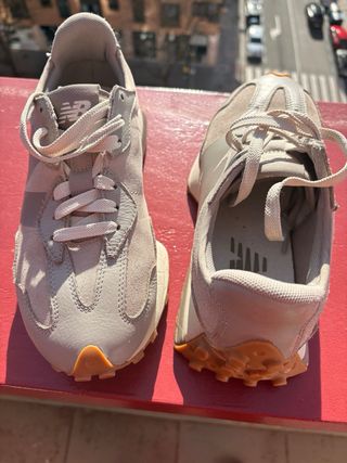 New Balance 327 mujer gris