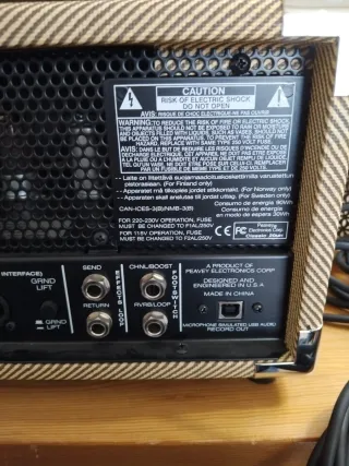 Amplificador Peavey Classic Mini Head