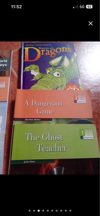 Libros en inglés y francés.PRECIO POR UNIDAD