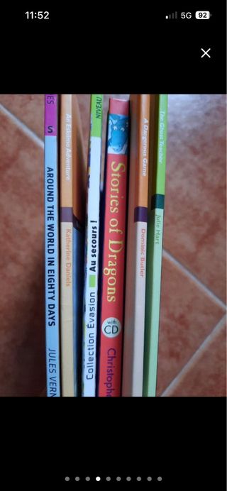 Libros en inglés y francés.PRECIO POR UNIDAD