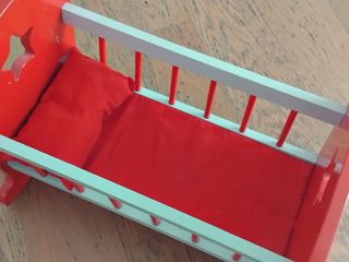 Culla per bambole in legno - Made in Spagna