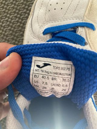 Zapatillas Fútbol Sala Talla 40.5