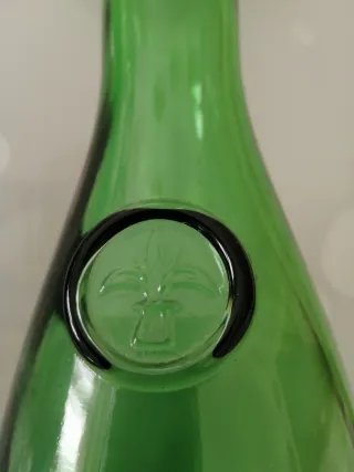 Decanter in vetro 1 litro + 2 misure bollate