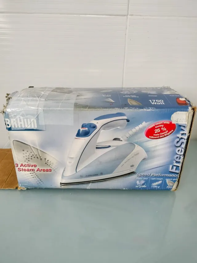 Plancha de vapor Braun Freestyle