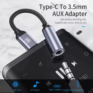 Adaptador USB-C a Jack 3.5mm Essager