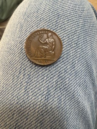 Moneda Republica Española 1937