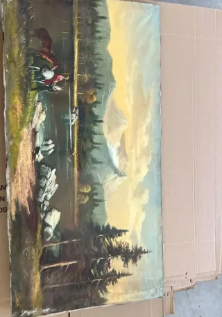 Oferta solo esta semana  Lote  de 100 lienzos pint