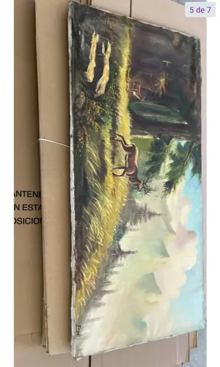 Oferta solo esta semana  Lote  de 100 lienzos pint