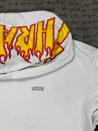 ¡¡OFERTA!! Talla S Sudadera Vans Blanca