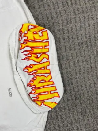 ¡¡OFERTA!! Talla S Sudadera Vans Blanca