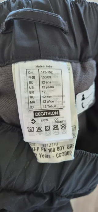 Pantalón de esquí impermeable