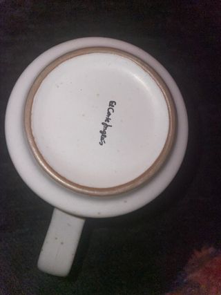 Juego de 4 tazas de cerámica nuevas