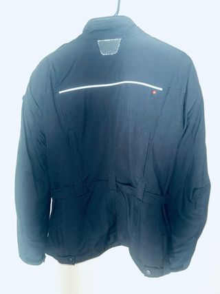 Chaqueta moto chica de corte 3/4 Spyke Negra