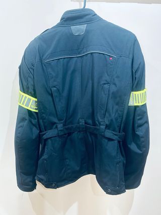 Chaqueta moto chica de corte 3/4 Spyke Negra