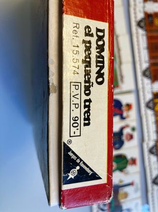 Juego de mesa Domino el pequeño tren