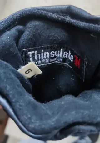 Guantes de invierno Bering Talla 9 Negros