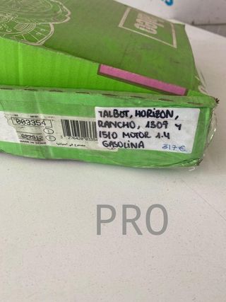 Kit embrague Talbot 003354 nuevo