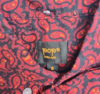 Camisa Pop England Estampada Talla S