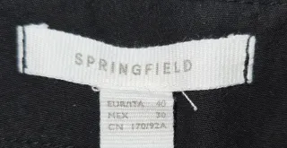 Falda Tweed Springfield T40, estilo Chanel.