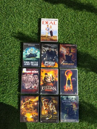 Lote 10 Películas DVD Acción/Aventura(Precintados)