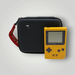 GAMEBOY POCKET AMARILLA MGB-001 + FUNDA