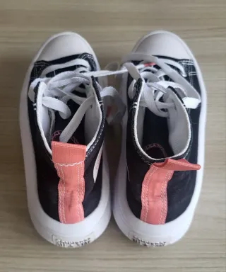 Zapatillas Converse suela alta Niña Talla 34