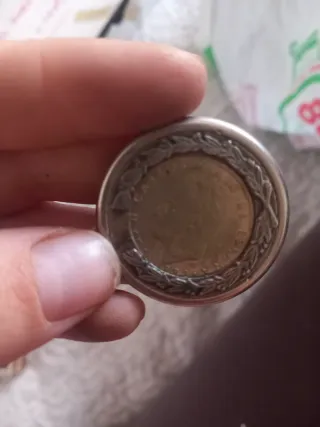 Llavero moneda peseta coleccion