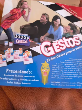 Juego de mesa Gestos