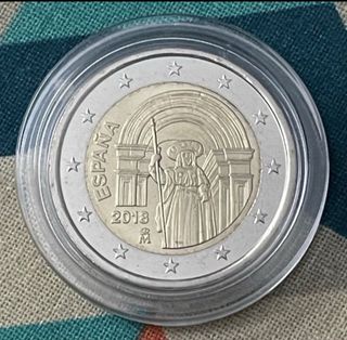 2€ ESPAÑA 2018 SANTIAGO DE COMPOSTELA