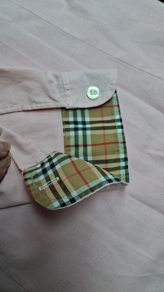 Camisa Burberry Rosa Mujer
