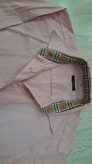 Camisa Burberry Rosa Mujer