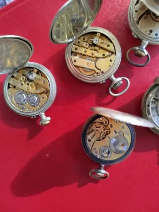 LOTE RELOJES BOLSILLO