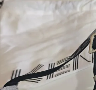 Riñonera Kenzo Bumbag gris y plateada