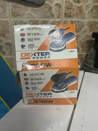 Lijadora Dexter Power 230W 125mm