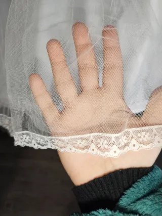 Cancán blanco para vestido