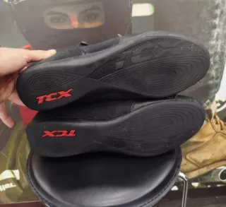 Botas Moto TCX Talla 46 Negras