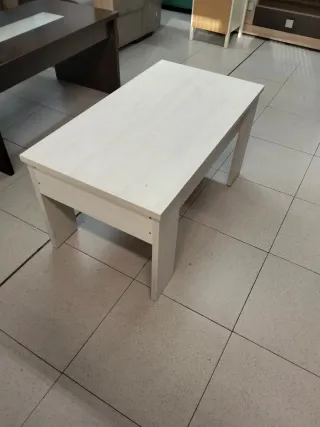 Mesa de centro elevable de madera